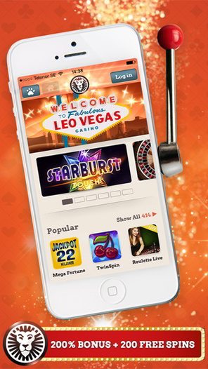 Play Blackjack, Roulette and Live Games at Leo Vegas Mobile