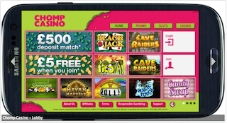 Phone Billing Casino Promos - Chomp Mobile Casino