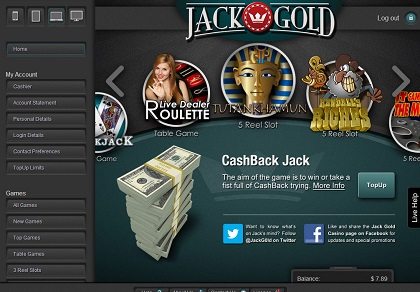 Jack Gold South Africa Casino Bonus 