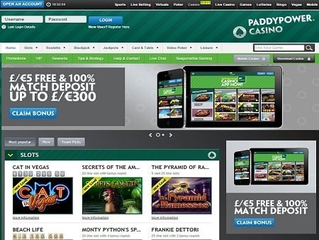 Paddy Power Live Casino