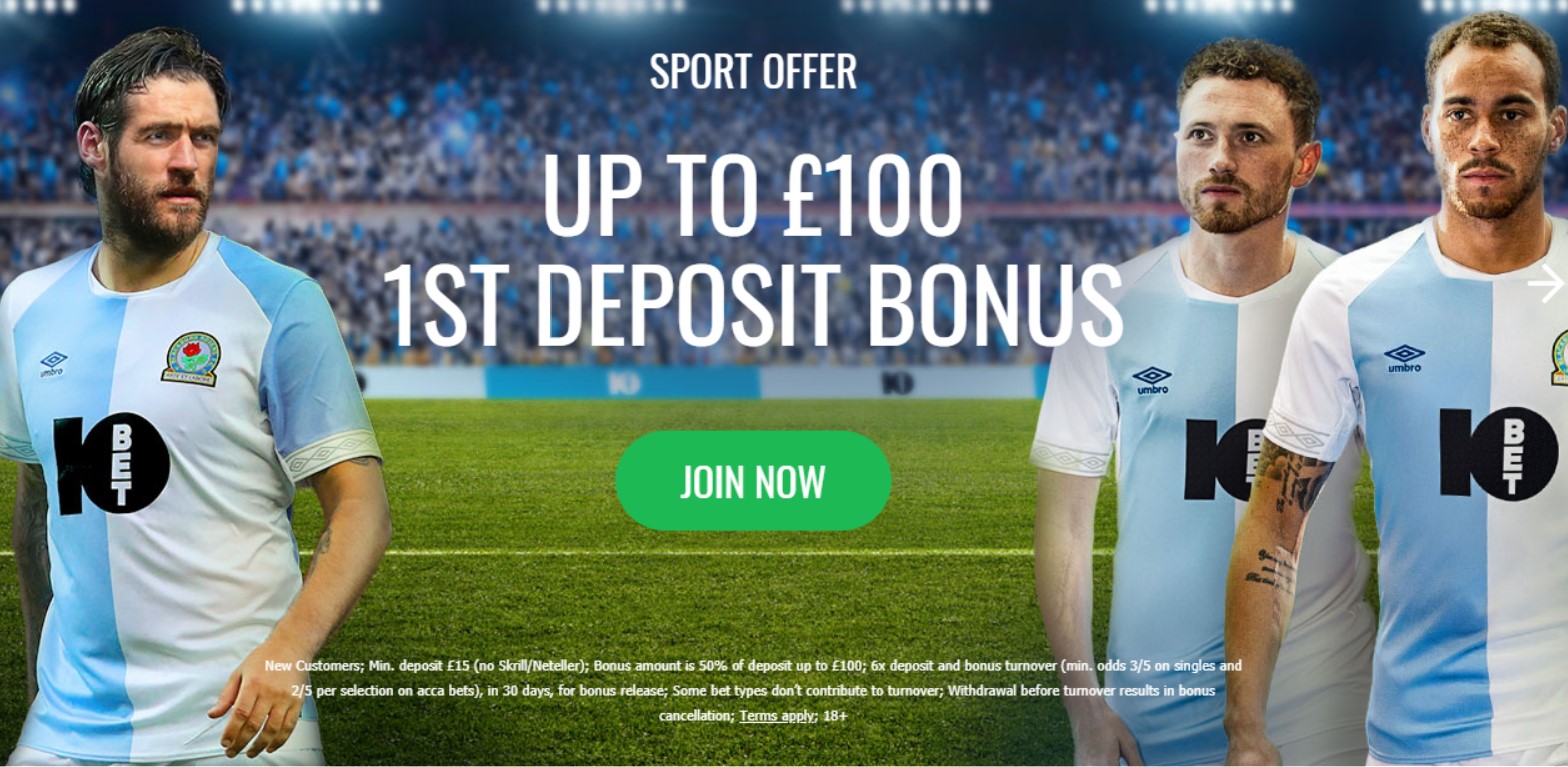 10bet Sign Up Offer