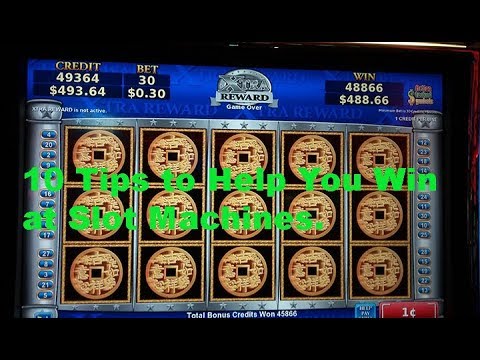 Best Tips For Playing Slot Machines