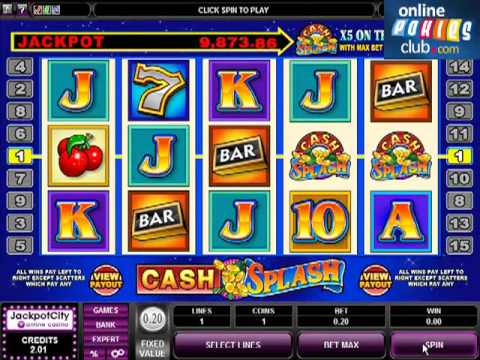 Cashsplash 3 Reel Pokie