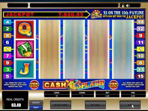 Cashsplash 3 Reel Pokie