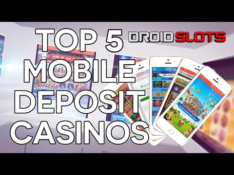 Mobile Slots Deposit By Phone Bill