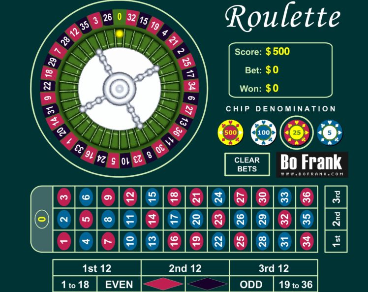 Roulette Wheel Free Online