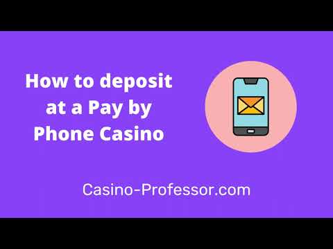 Mobile Casino Pay By Mobile