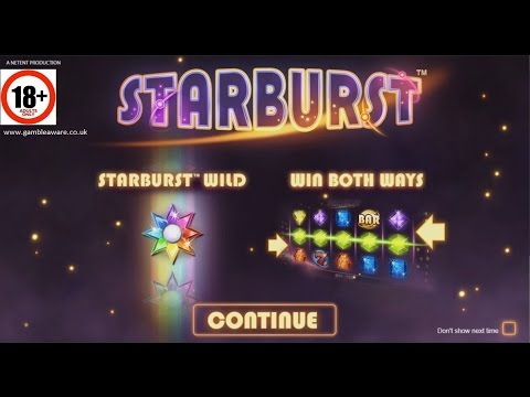 Starburst Slot Machine Review