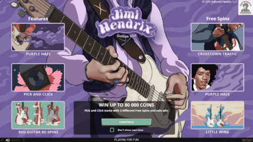 Jimi Hendrix Slot