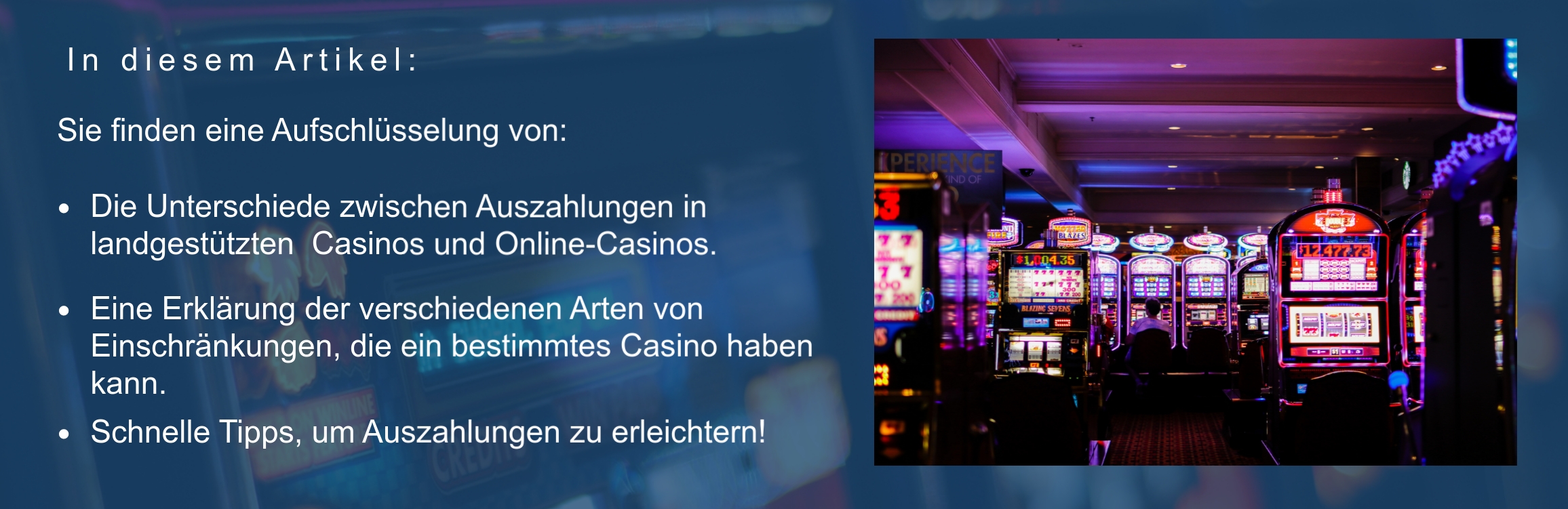 Online Casino Zahlungsmethoden für Einzahlungen + Auszahlungen