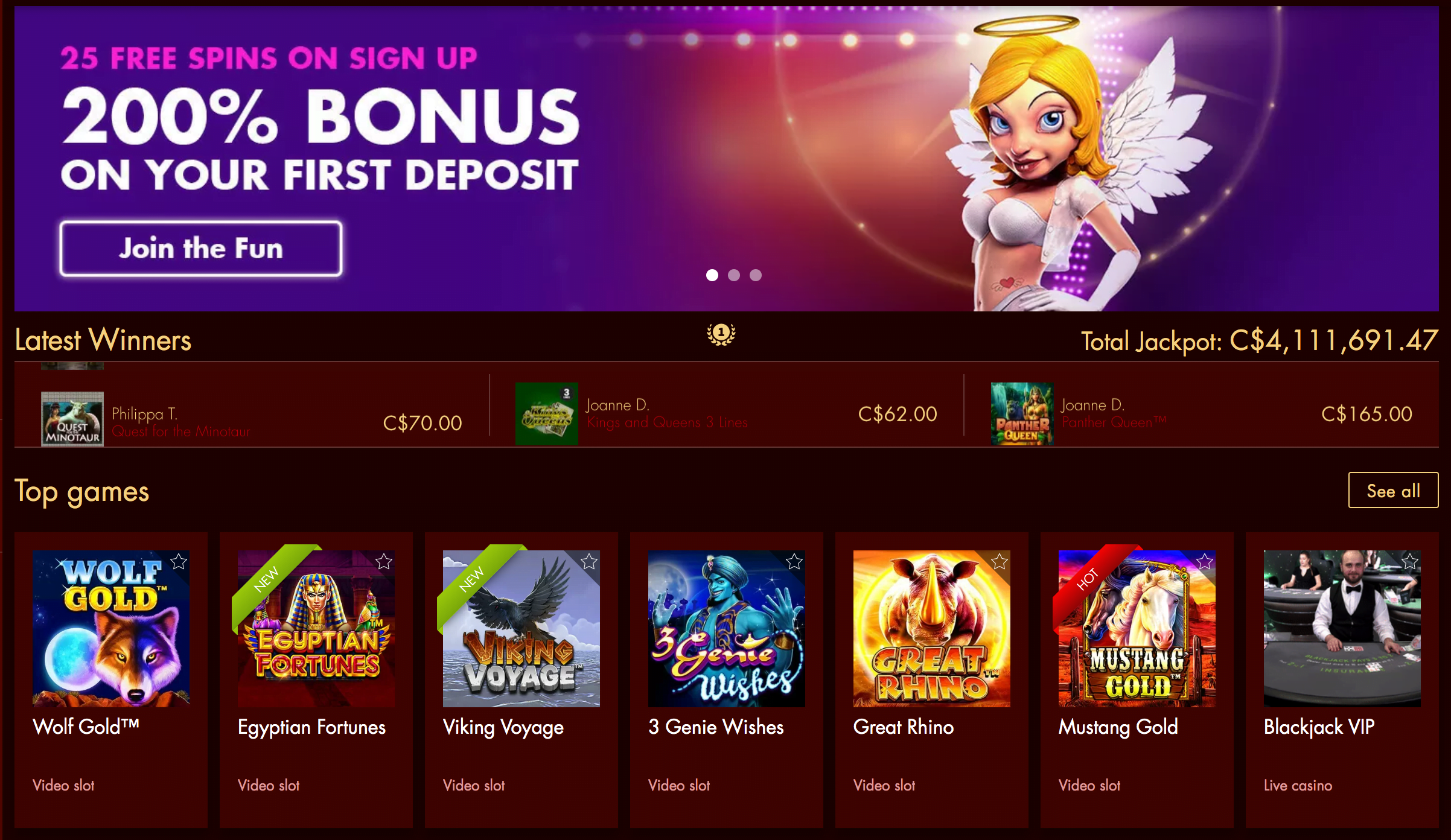 Casino.com No Deposit Bonus