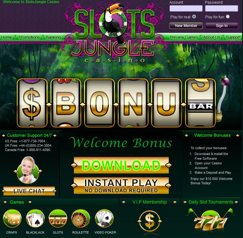 Slot Casino No Deposit