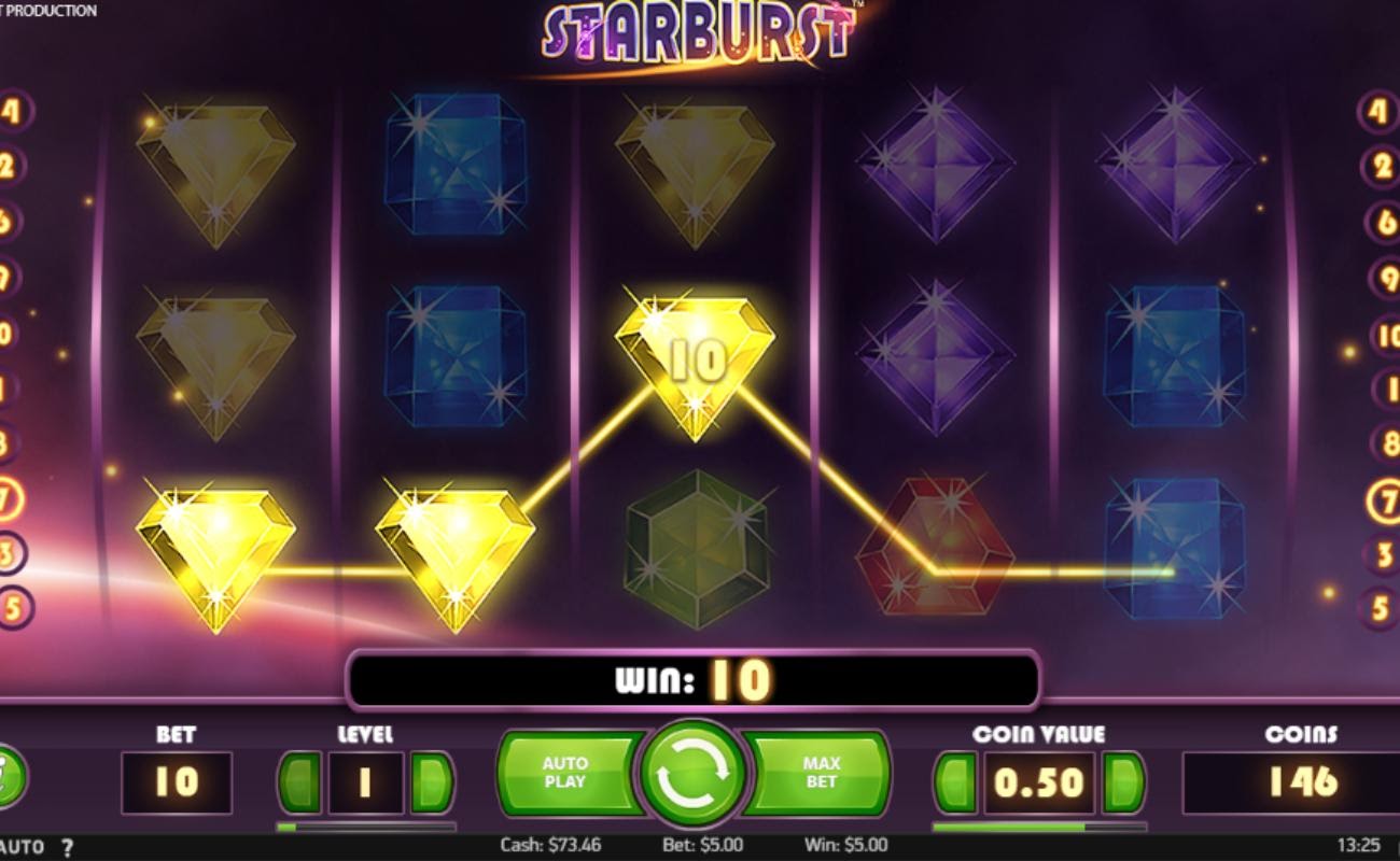 Starburst Slot Machine Review