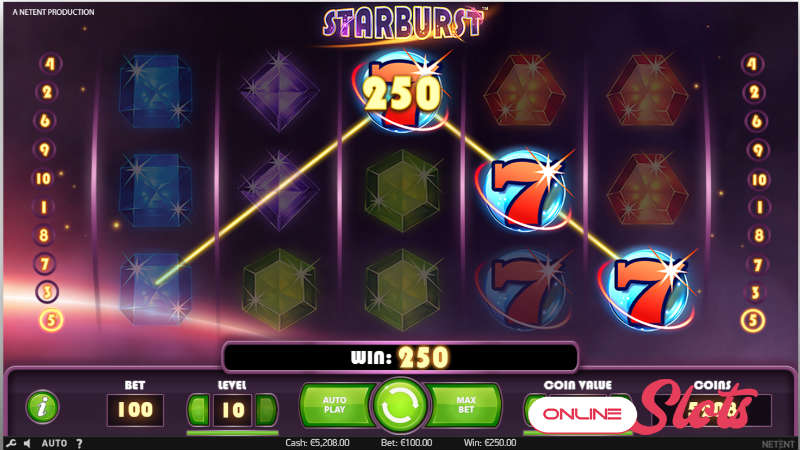 Starburst Slot Machine Review