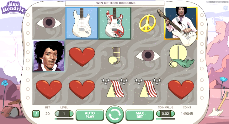 Jimi Hendrix Slot