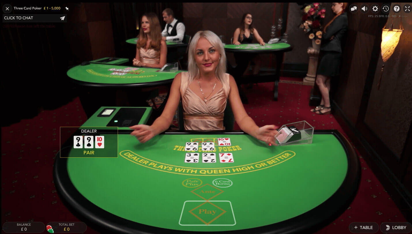 Live Blackjack Online Casinos Ireland