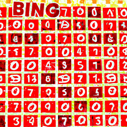 Red Bingo Cards